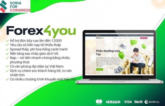 Sàn Forex4you là một sàn giao dịch ngoại hối trực tuyến, cung cấp các dịch vụ mua bán và giao dịch các cặp tiền tệ trên thị trường Forex.