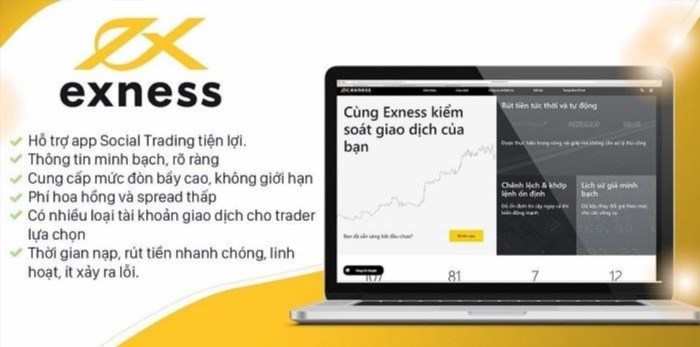 Sàn Exness là một sàn giao dịch ngoại hối trực tuyến nổi tiếng, cung cấp các dịch vụ giao dịch và đầu tư chuyên nghiệp cho các nhà giao dịch trên toàn thế giới, với sự tin cậy và uy tín được khẳng định.