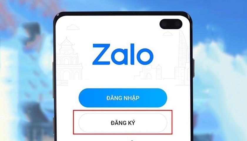 Cách đăng ký tạo tài khoản Zalo trên thiết bị di động.