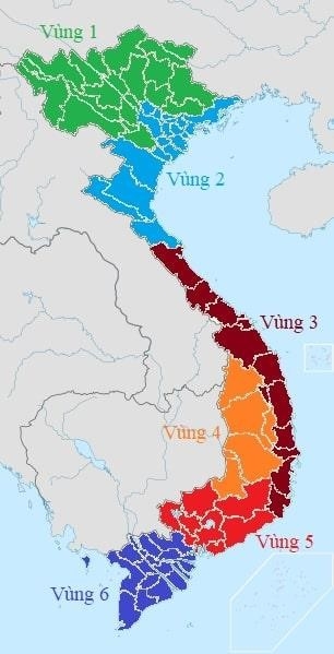 Việt Nam có sáu khu công nghiệp.