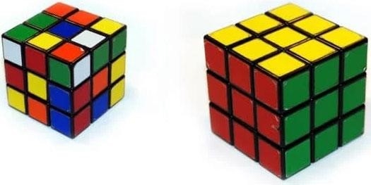 Khối Rubik – khó tháo, dễ chứng minh bạn đã tháo được.