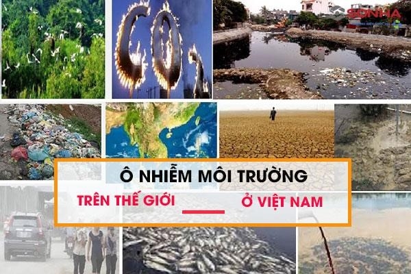 Tình hình ô nhiễm môi trường trên toàn cầu và tại Việt Nam hiện tại như thế nào?