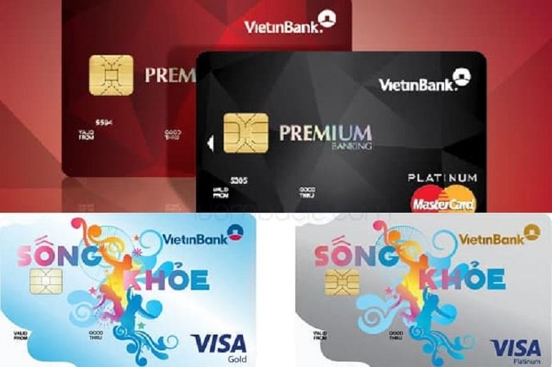 Ngân hàng Vietinbank phát hành các sản phẩm thẻ visa.