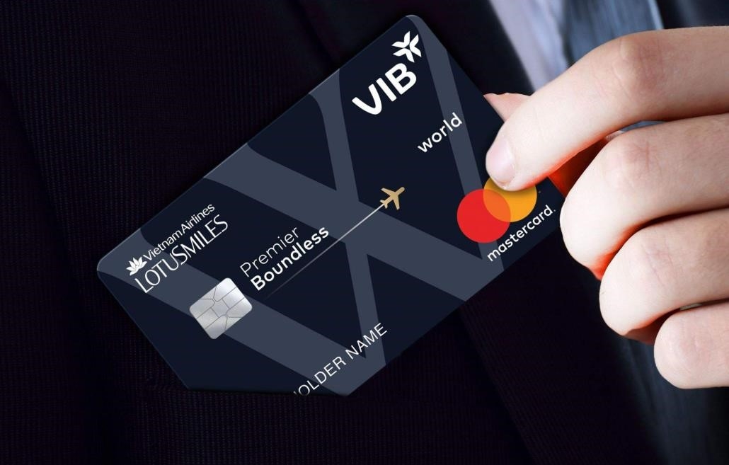 Thẻ tín dụng VIB Premier Boundless cấp cao (Nguồn: Internet)
