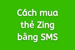 Hướng dẫn mua thẻ Zing qua SMS Viettel dễ nhất năm 2022.