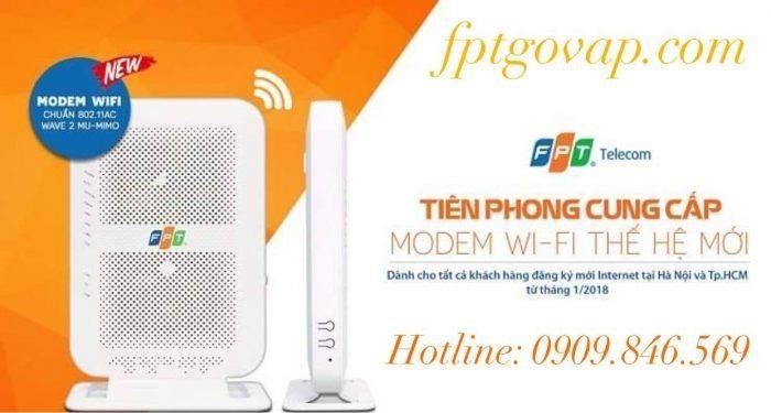 Thiết bị wifi AC mới nhất từ FPT Telecom.